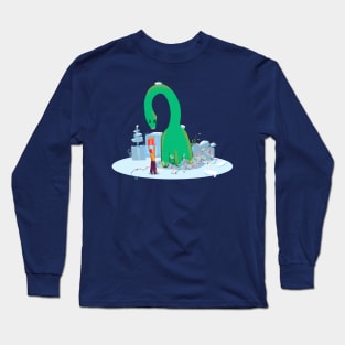 Dino Christmas Long Sleeve T-Shirt